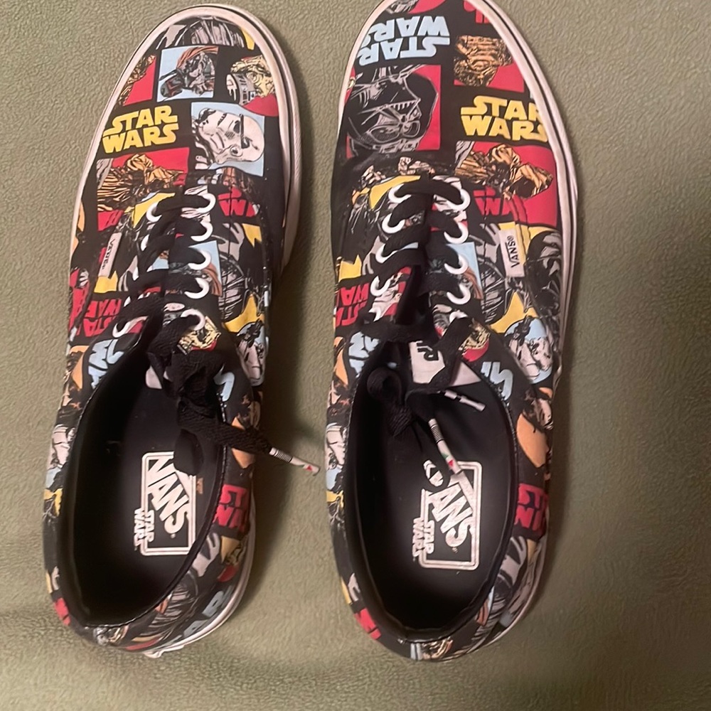 Vans Era Star Wars tennis shoes Mens size 10. Box says 12. NEW. DISCONTINUED.